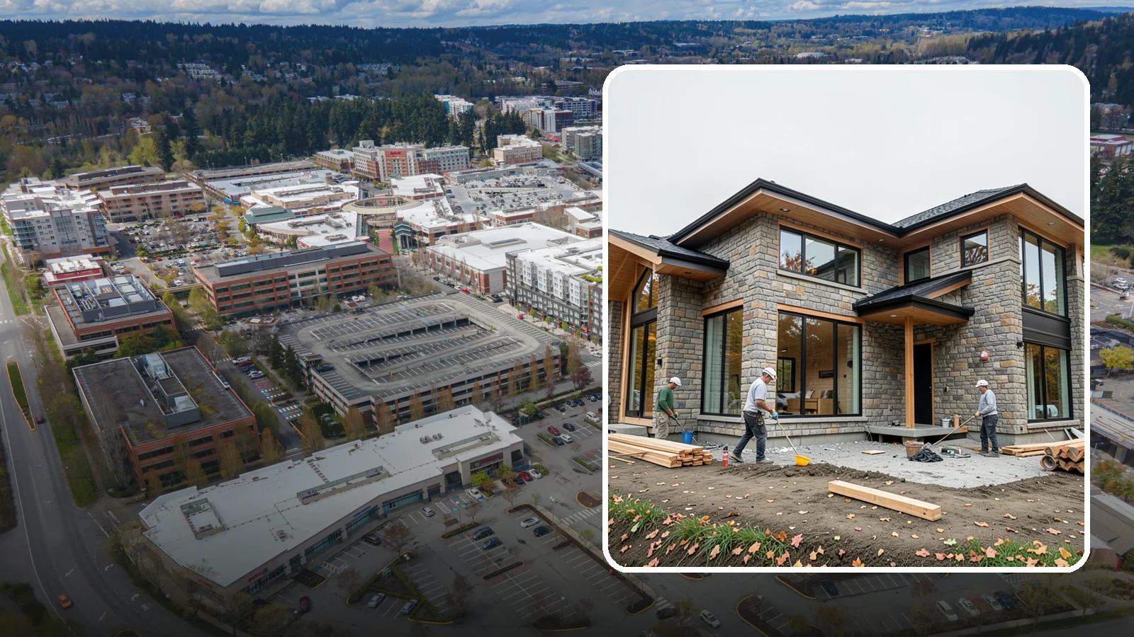 Luxury Home Construction in Redmond, King County, WA - High-end custom residences with premium materials, craftsmanship, and architectural detail.