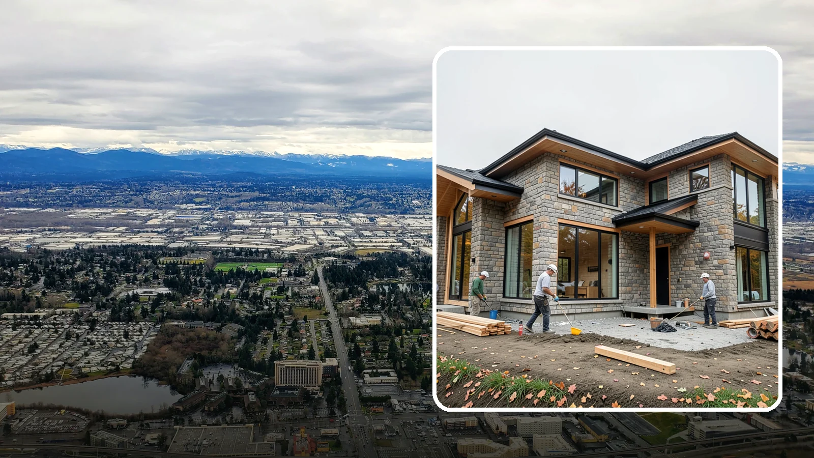 Luxury Home Construction in SeaTac, King County, WA - High-end custom residences with premium materials, craftsmanship, and architectural detail.
