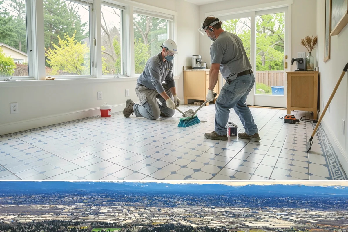 Luxury Home Construction in SeaTac, King County, WA - Intricate exterior stone, glass, and roofing go best in the stable summer window, so we plan those phases for dry months.