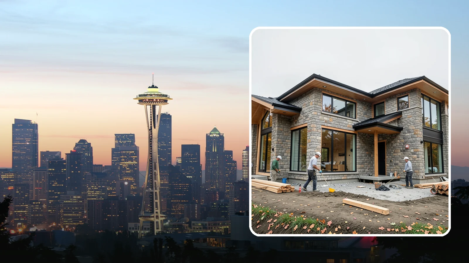 Luxury Home Construction in Seattle, King County, WA - High-end custom residences with premium materials, craftsmanship, and architectural detail.