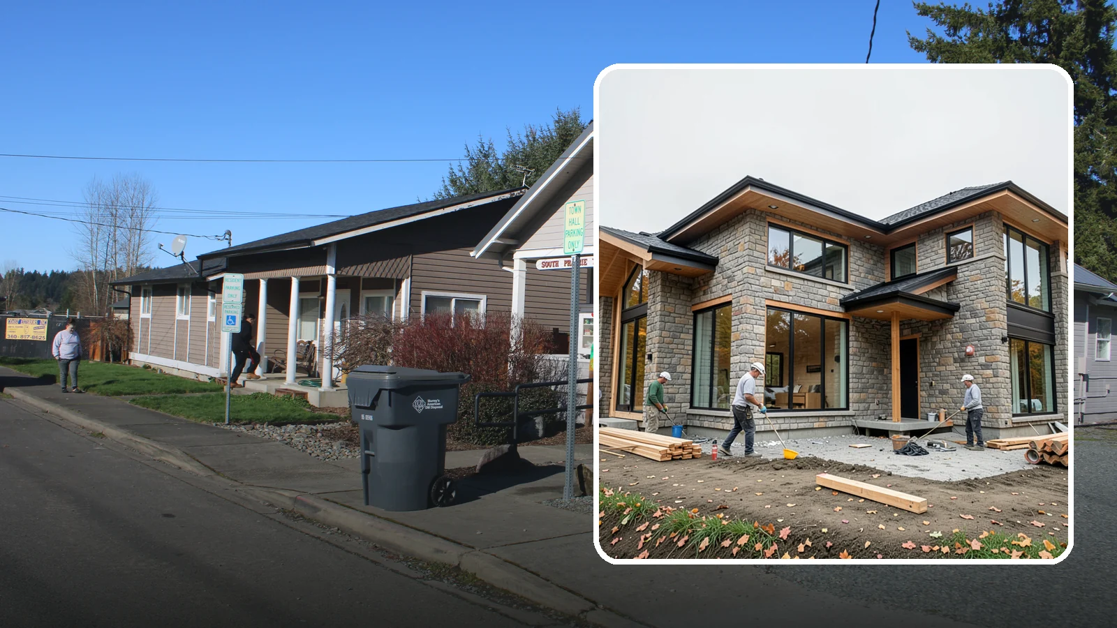 Luxury Home Construction in South Prairie, Pierce County, WA - High-end custom residences with premium materials, craftsmanship, and architectural detail.