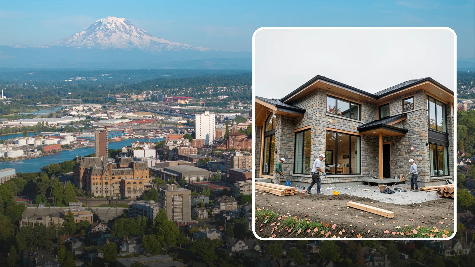 Luxury Home Construction in Tacoma, Pierce County, WA - High-end custom residences with premium materials, craftsmanship, and architectural detail.