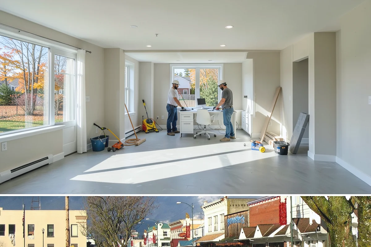 Luxury Vinyl Plank Flooring in Arlington, Snohomish County, WA - Because it is waterproof and low-fuss, LVP can be installed comfortably in any season, including our rainy winter months.