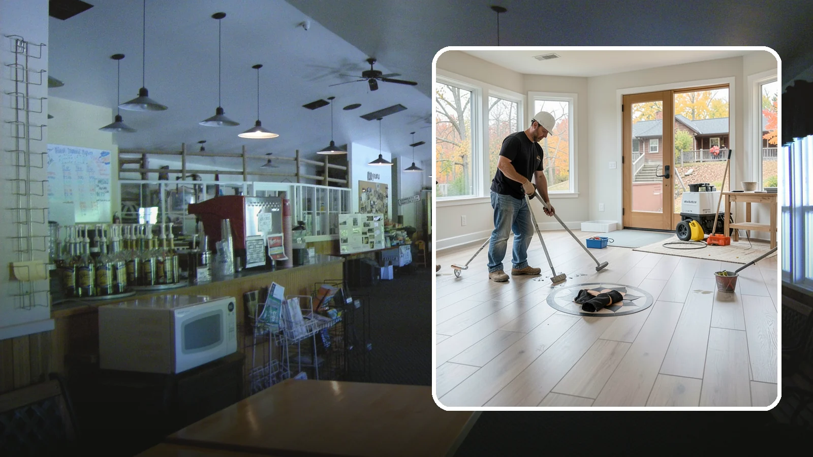 Luxury Vinyl Plank Flooring in Black Diamond, King County, WA - Waterproof luxury vinyl plank flooring built for the wet, busy realities of Northwest family life.