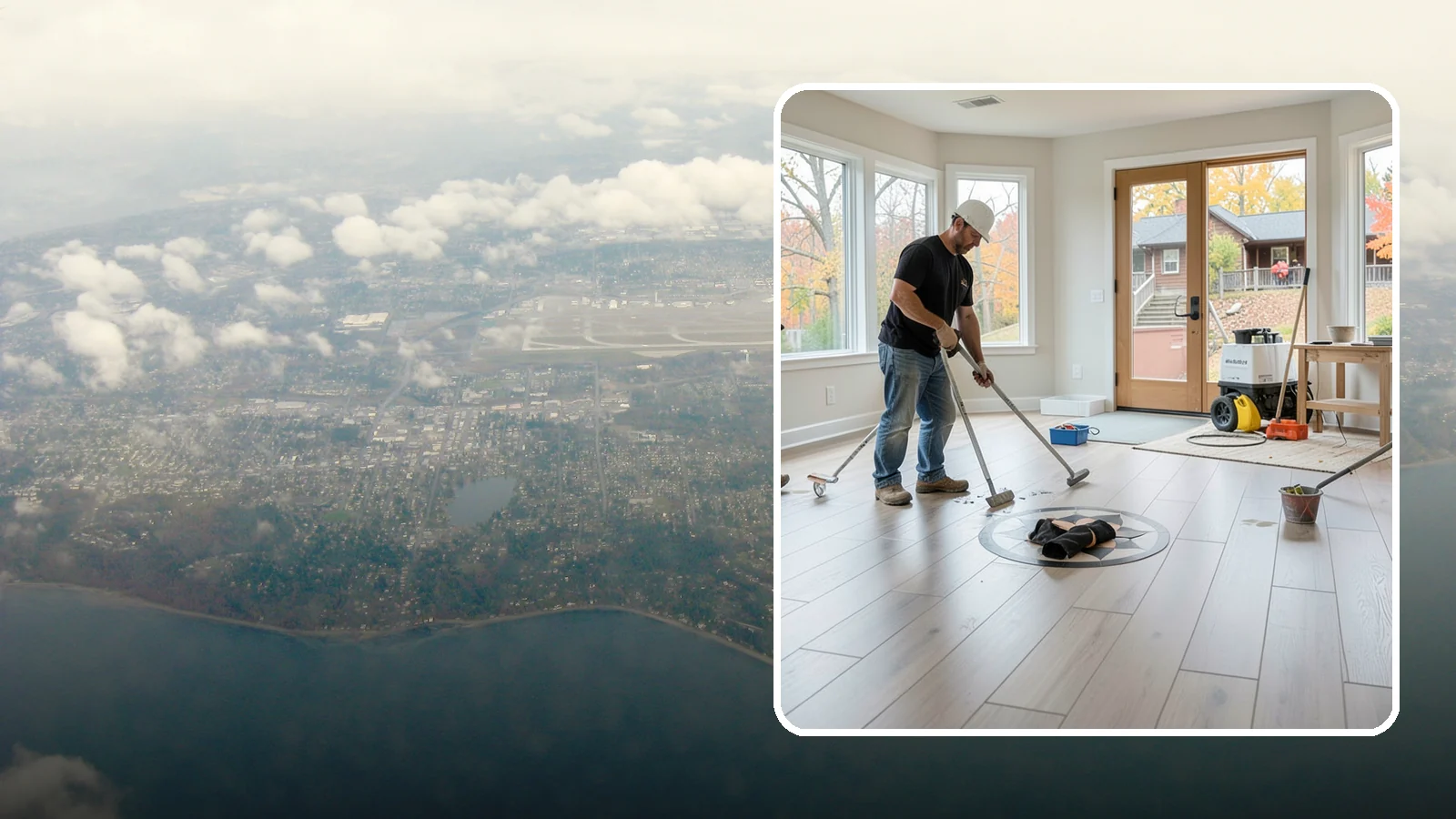 Luxury Vinyl Plank Flooring in Burien, King County, WA - Waterproof luxury vinyl plank flooring built for the wet, busy realities of Northwest family life.