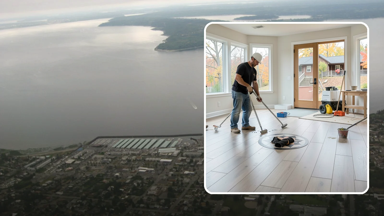 Luxury Vinyl Plank Flooring in Des Moines, King County, WA - Waterproof luxury vinyl plank flooring built for the wet, busy realities of Northwest family life.