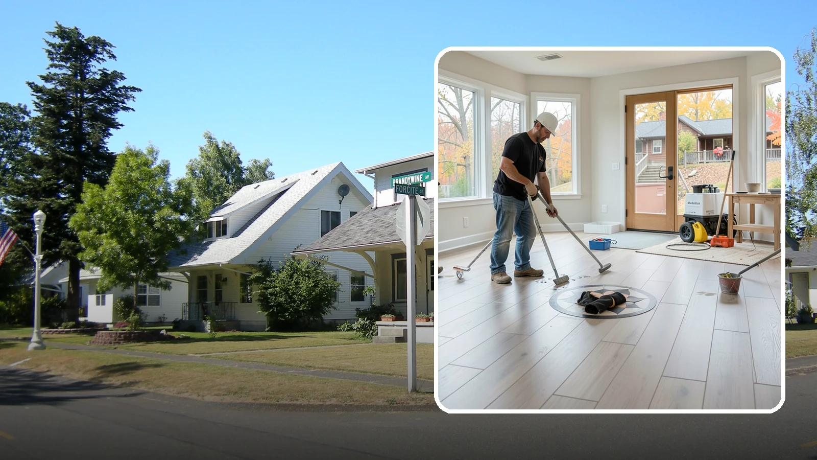 Luxury Vinyl Plank Flooring in DuPont, Pierce County, WA - Waterproof luxury vinyl plank flooring built for the wet, busy realities of Northwest family life.