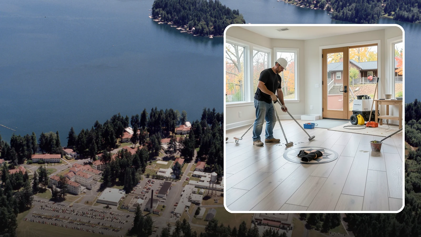 Luxury Vinyl Plank Flooring in Lakewood, Pierce County, WA - Waterproof luxury vinyl plank flooring built for the wet, busy realities of Northwest family life.