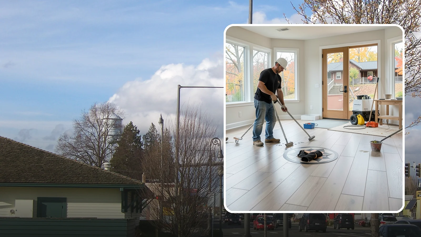 Luxury Vinyl Plank Flooring in Marysville, Snohomish County, WA - Waterproof luxury vinyl plank flooring built for the wet, busy realities of Northwest family life.