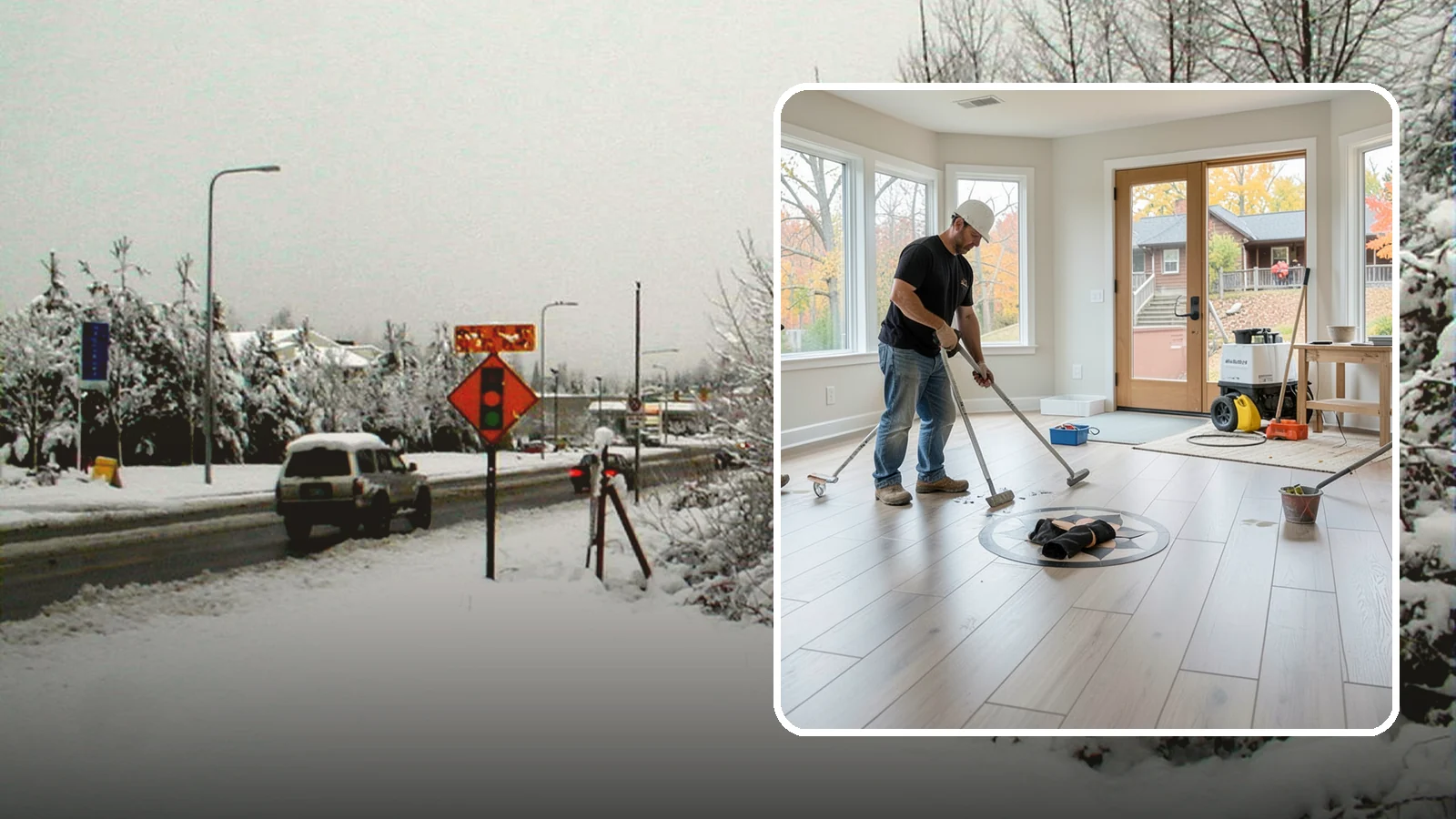 Luxury Vinyl Plank Flooring in Newcastle, King County, WA - Waterproof luxury vinyl plank flooring built for the wet, busy realities of Northwest family life.
