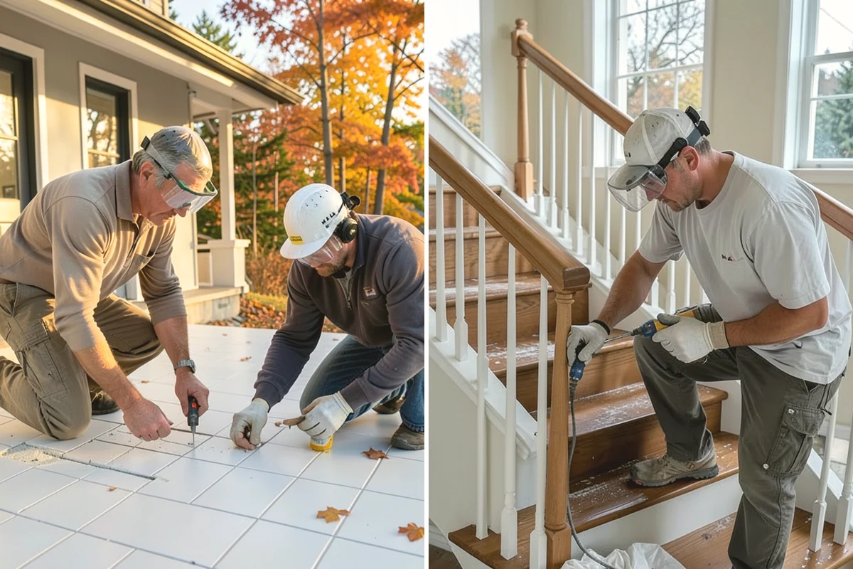 Luxury Vinyl Plank Flooring in North Bend, King County, WA - Inspect and clean the existing subfloor