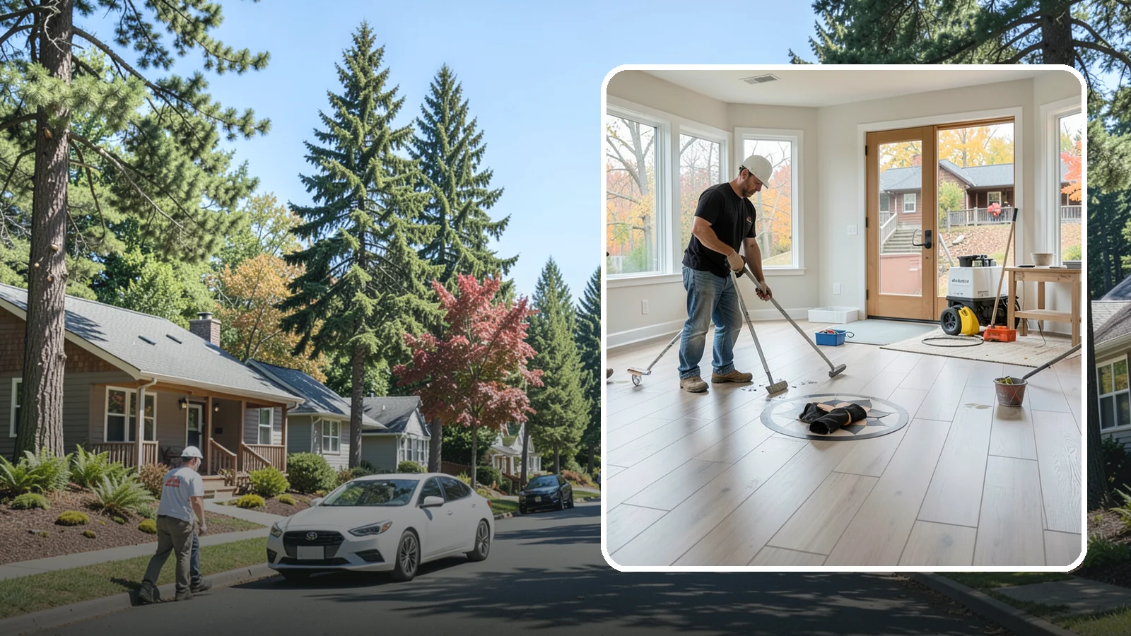 Luxury Vinyl Plank Flooring in Orting, Pierce County, WA - Waterproof luxury vinyl plank flooring built for the wet, busy realities of Northwest family life.