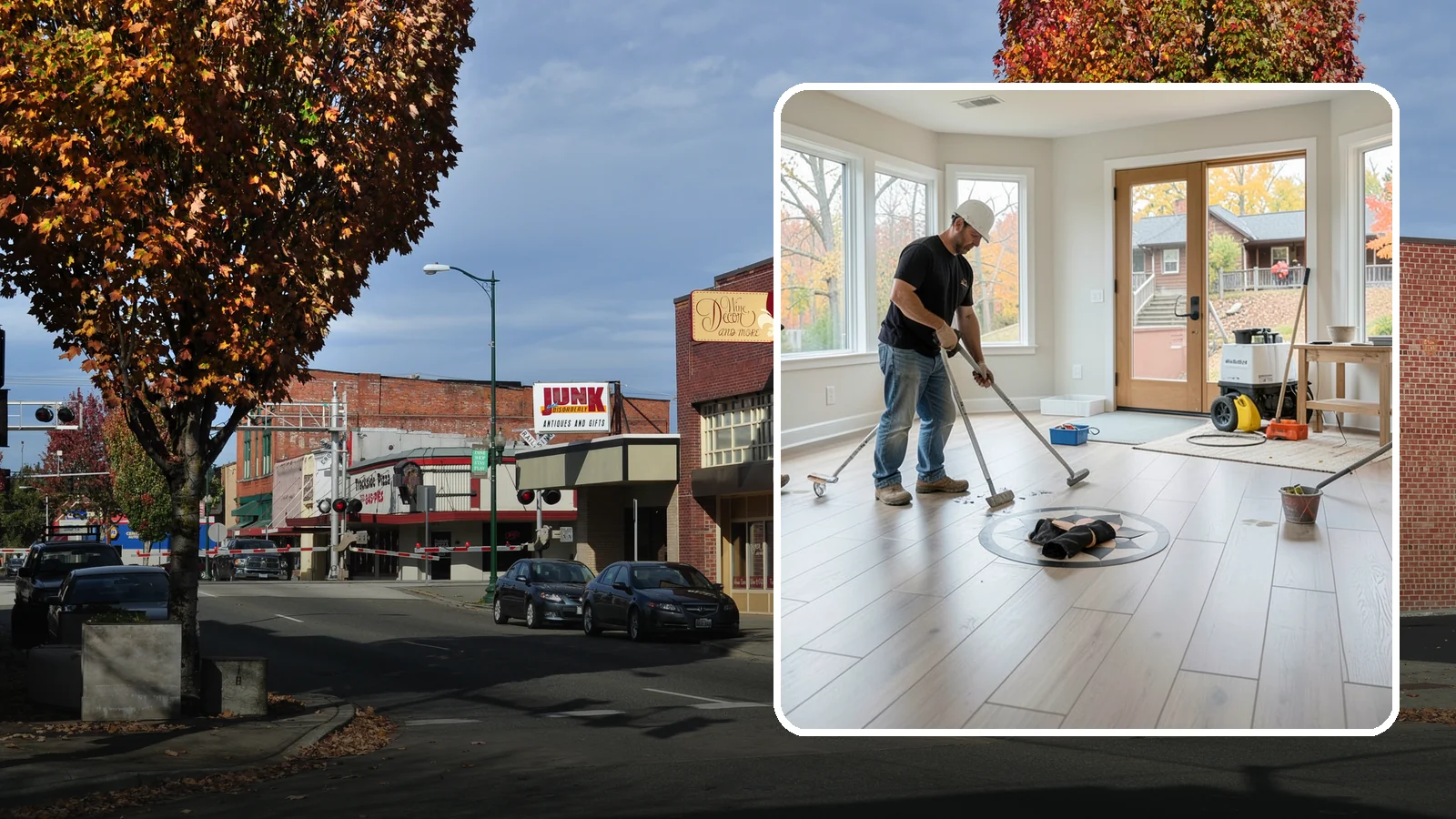 Luxury Vinyl Plank Flooring in Puyallup, Pierce County, WA - Waterproof luxury vinyl plank flooring built for the wet, busy realities of Northwest family life.