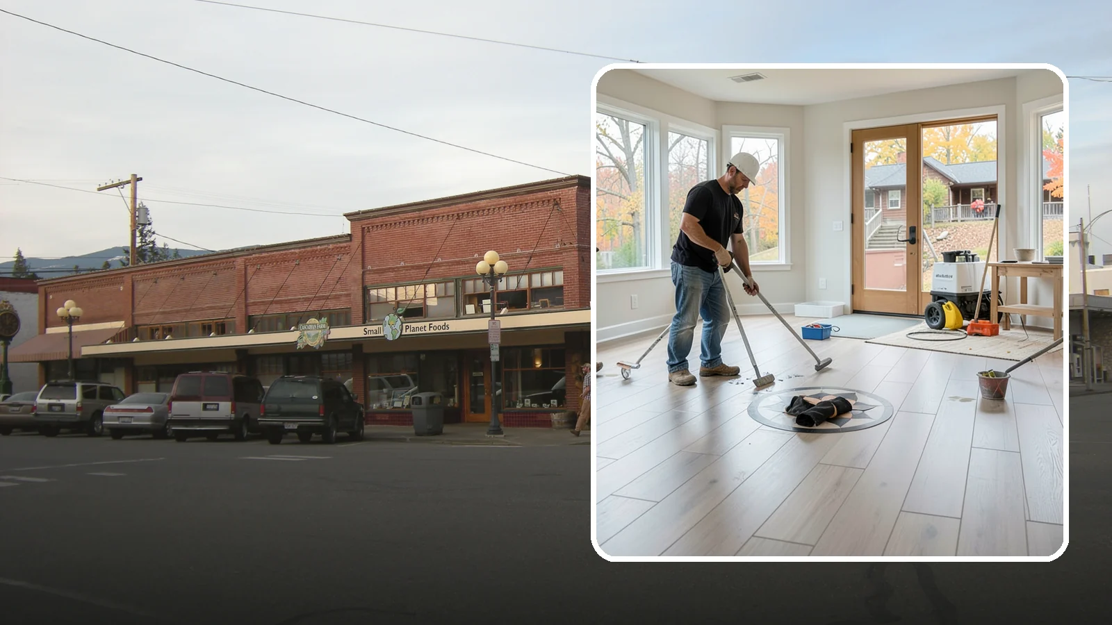 Luxury Vinyl Plank Flooring in Sedro-Woolley, Skagit County, WA - Waterproof luxury vinyl plank flooring built for the wet, busy realities of Northwest family life.