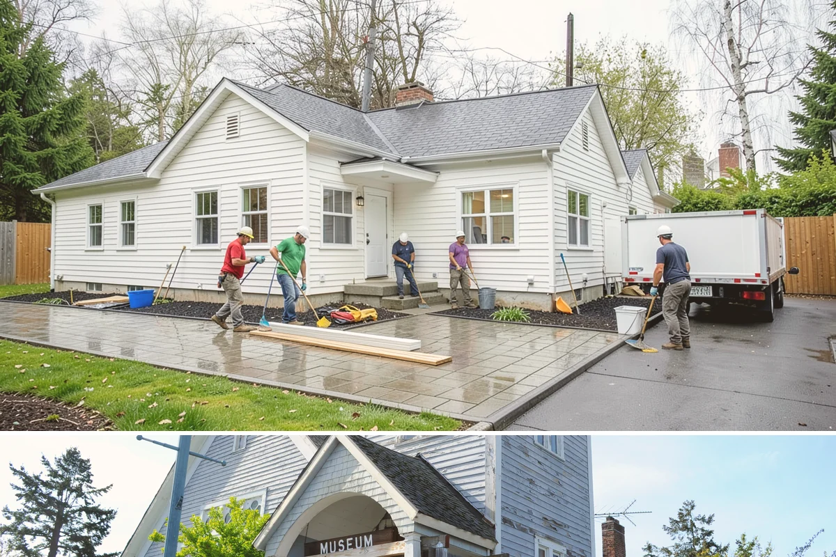 Luxury Vinyl Plank Flooring in Steilacoom, Pierce County, WA - Because it is waterproof and low-fuss, LVP can be installed comfortably in any season, including our rainy winter months.