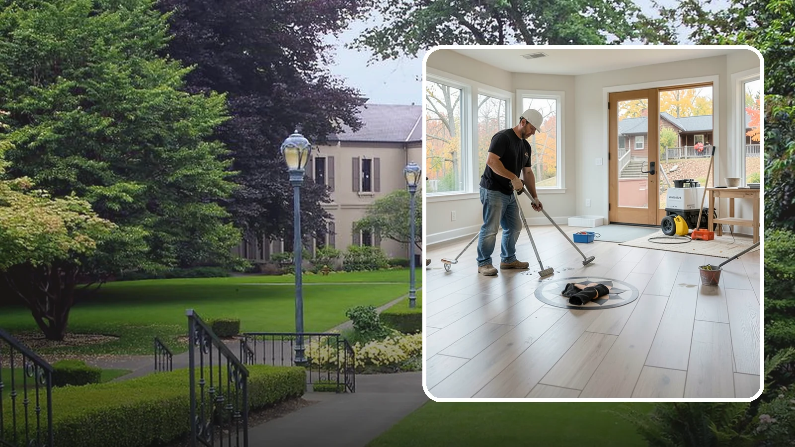 Luxury Vinyl Plank Flooring in Woodinville, King County, WA - Waterproof luxury vinyl plank flooring built for the wet, busy realities of Northwest family life.