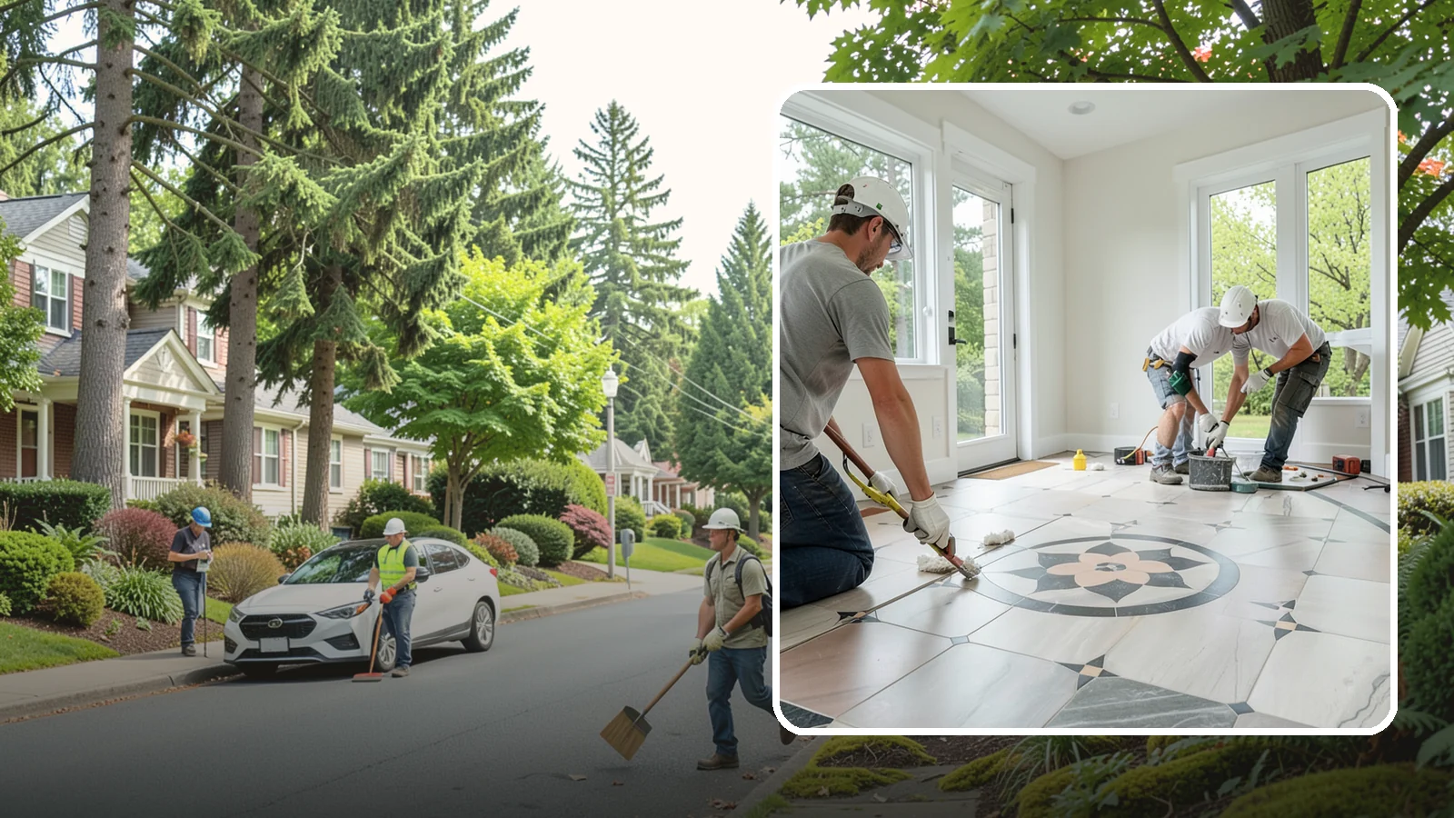 Luxury Vinyl Tile Flooring in Beaux Arts Village, King County, WA - Luxury vinyl tile flooring that captures the look of stone and ceramic without the cold, cracking, or grout upkeep.