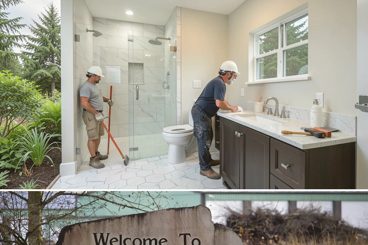 Luxury Vinyl Tile Flooring in Buckley, Pierce County, WA - LVT installs reliably throughout the year, making it convenient to schedule even during wet Western Washington winters.