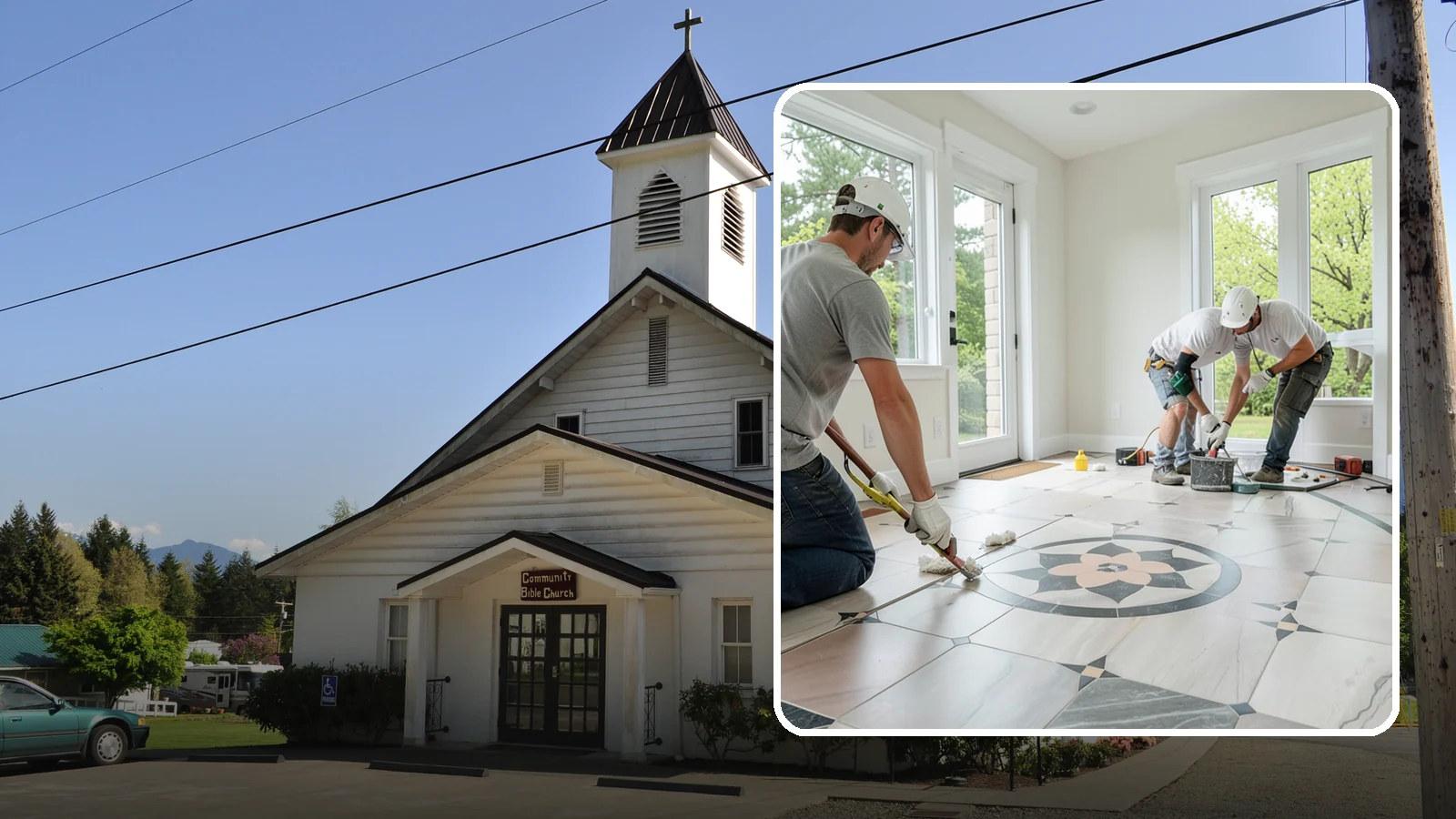Luxury Vinyl Tile Flooring in Concrete, Skagit County, WA - Luxury vinyl tile flooring that captures the look of stone and ceramic without the cold, cracking, or grout upkeep.