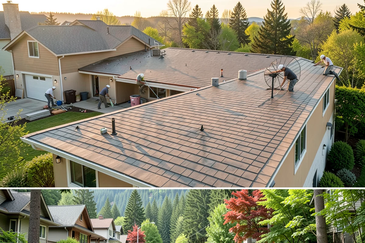 Luxury Vinyl Tile Flooring in Darrington, Snohomish County, WA - LVT installs reliably throughout the year, making it convenient to schedule even during wet Western Washington winters.