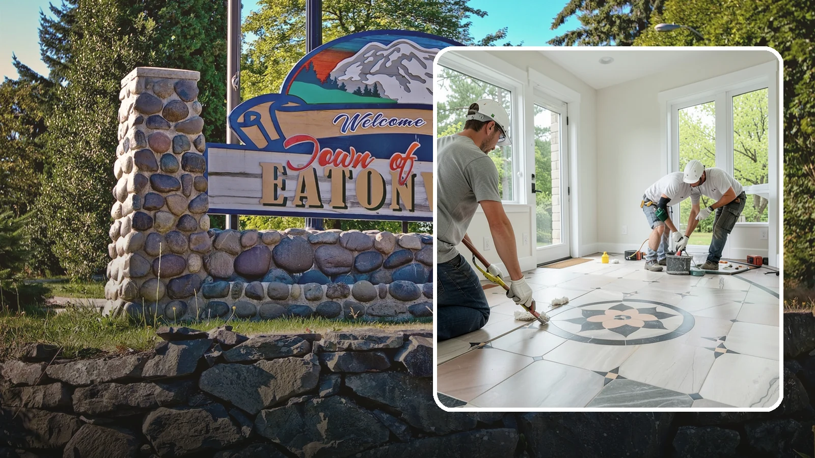 Luxury Vinyl Tile Flooring in Eatonville, Pierce County, WA - Luxury vinyl tile flooring that captures the look of stone and ceramic without the cold, cracking, or grout upkeep.