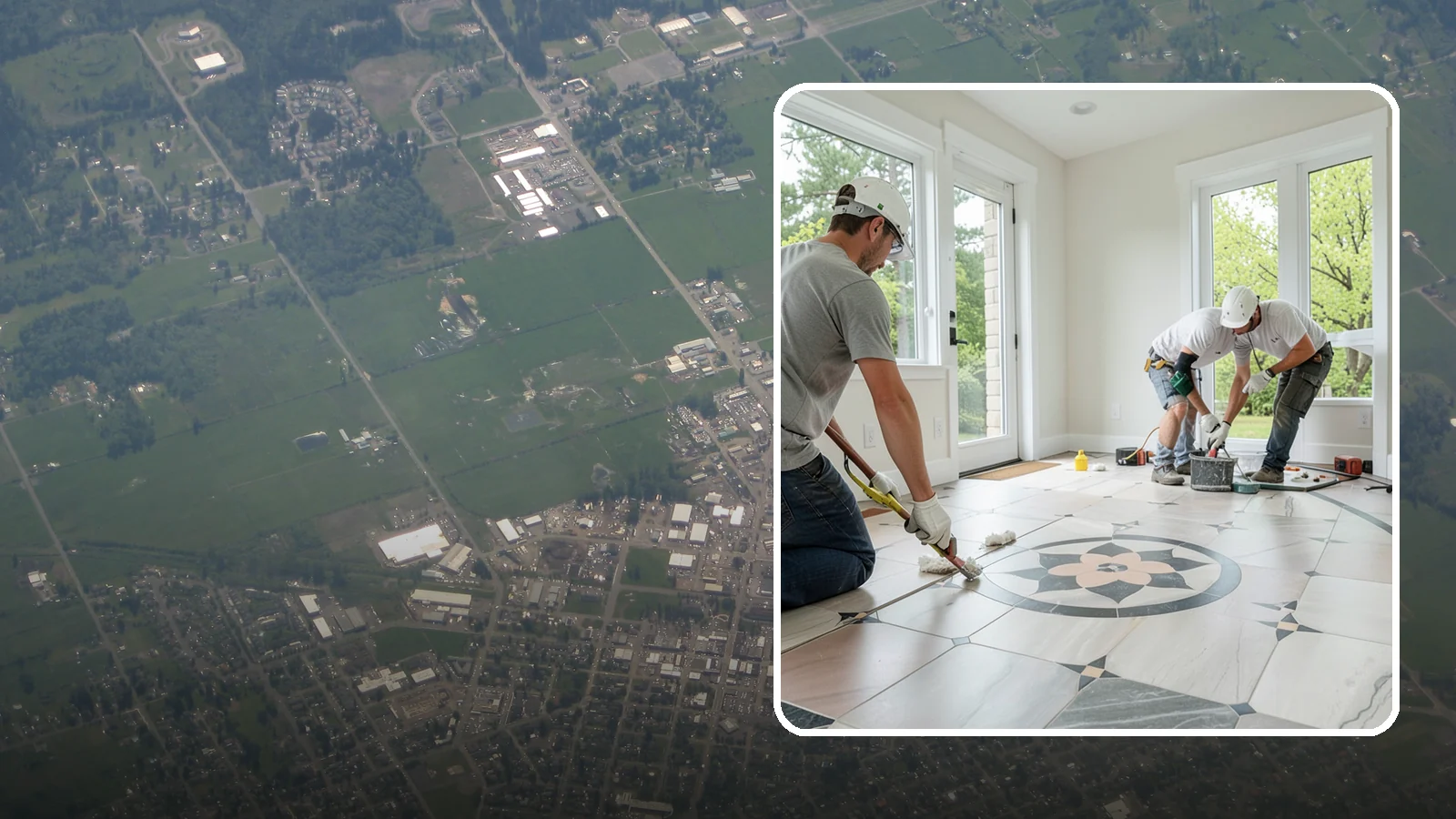 Luxury Vinyl Tile Flooring in Enumclaw, King County, WA - Luxury vinyl tile flooring that captures the look of stone and ceramic without the cold, cracking, or grout upkeep.