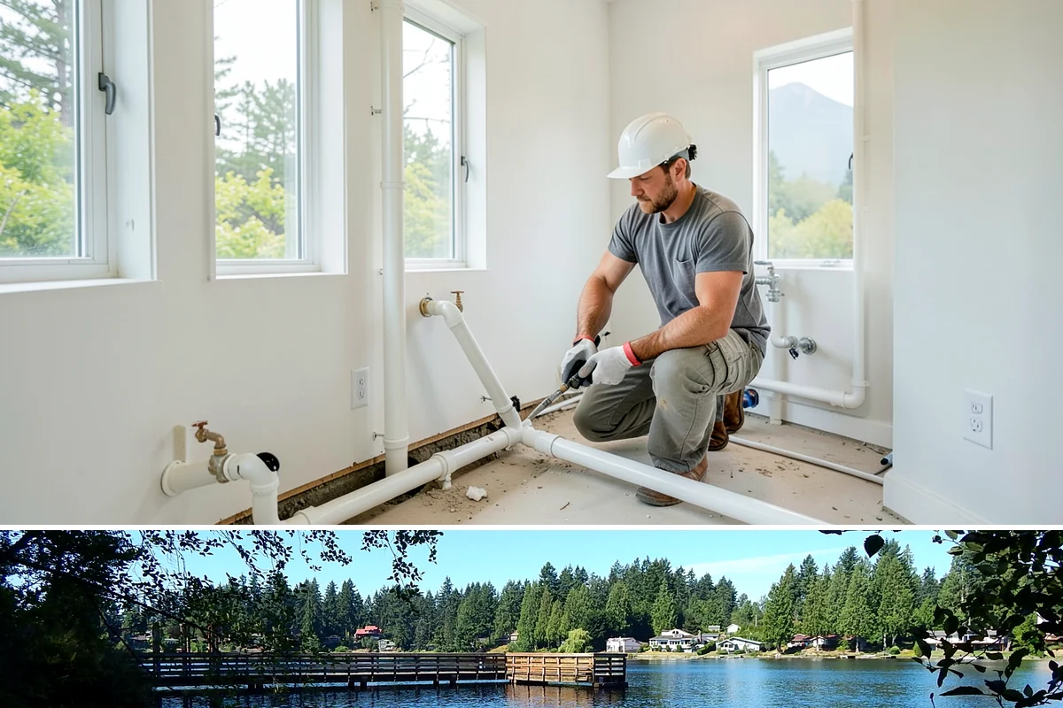 Luxury Vinyl Tile Flooring in Federal Way, King County, WA - LVT installs reliably throughout the year, making it convenient to schedule even during wet Western Washington winters.