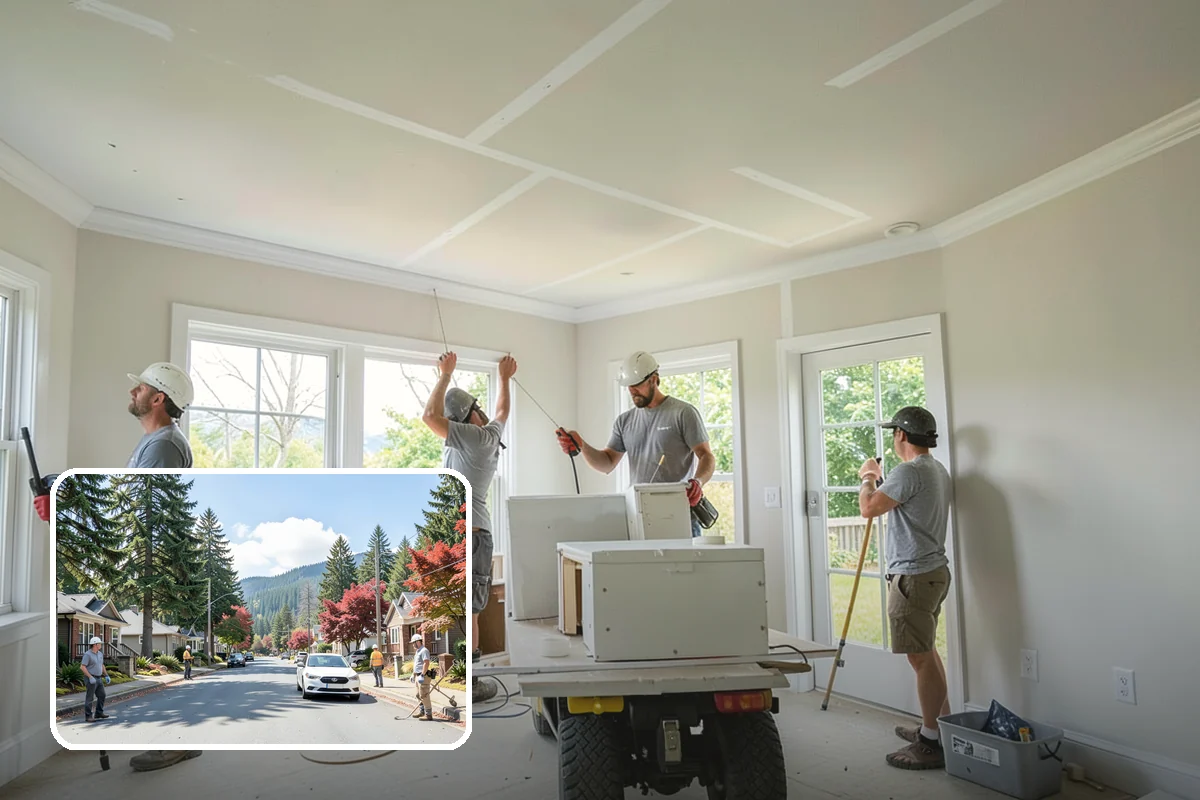 Luxury Vinyl Tile Flooring in Hunts Point, King County, WA - Stone and ceramic appearance at a lower cost