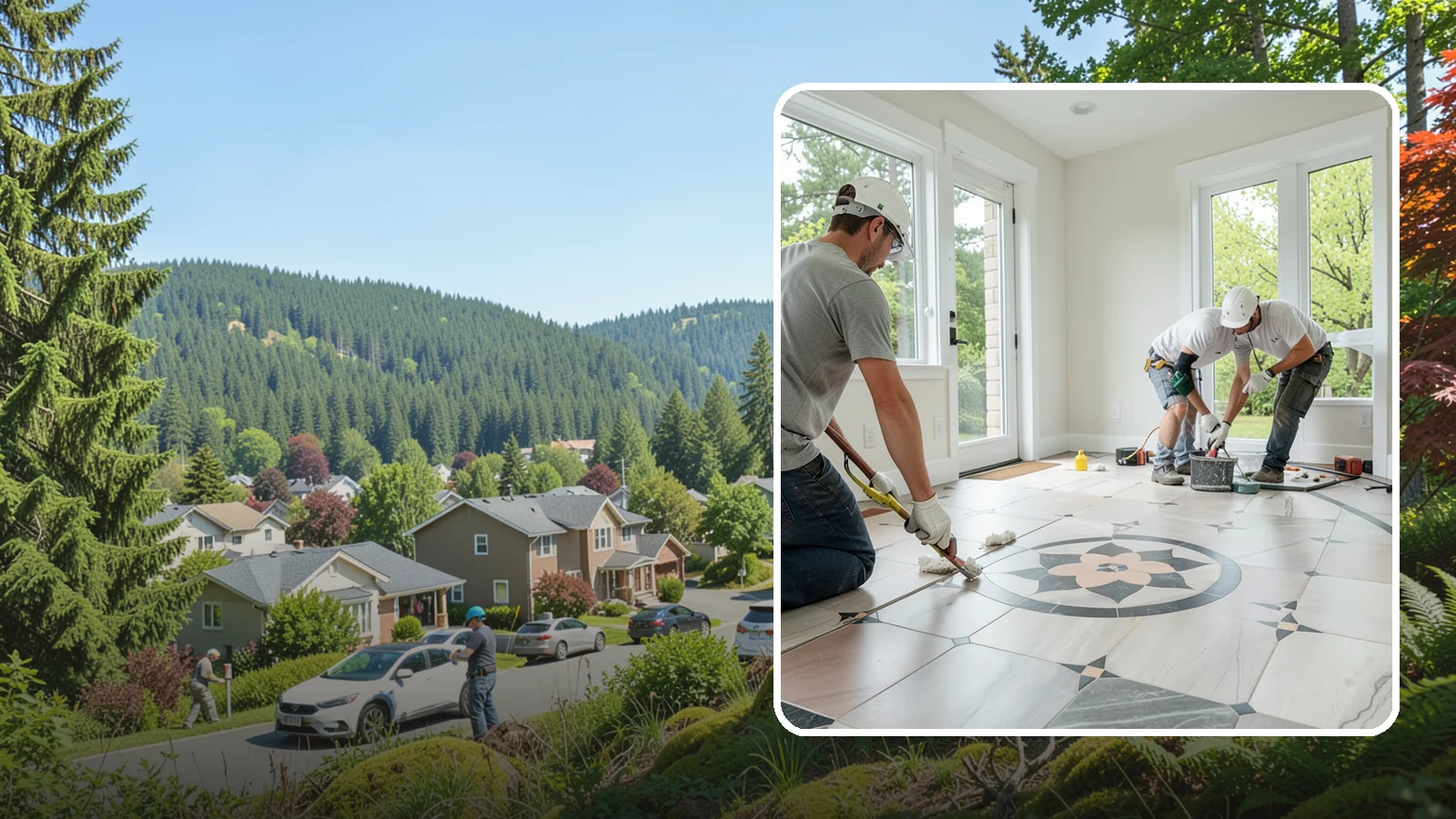 Luxury Vinyl Tile Flooring in Index, Snohomish County, WA - Luxury vinyl tile flooring that captures the look of stone and ceramic without the cold, cracking, or grout upkeep.