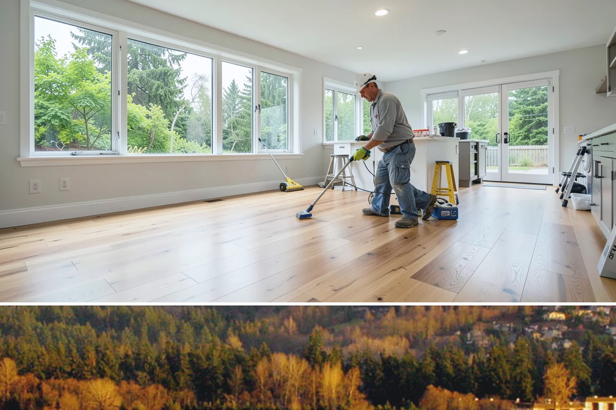 Luxury Vinyl Tile Flooring in Kenmore, King County, WA - LVT installs reliably throughout the year, making it convenient to schedule even during wet Western Washington winters.