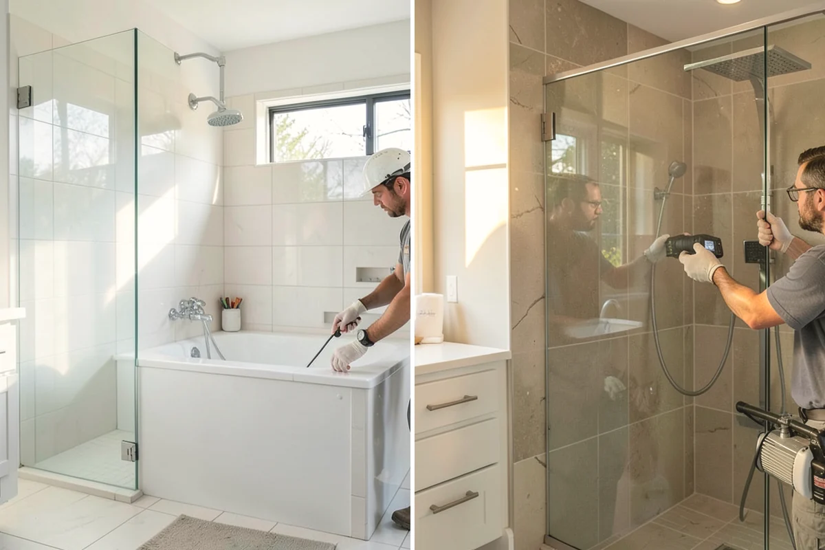 Luxury Vinyl Tile Flooring in La Conner, Skagit County, WA - Measure the room and dry-lay tile layout