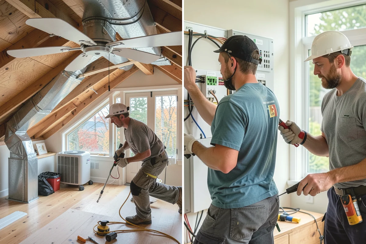 Luxury Vinyl Tile Flooring in Mercer Island, King County, WA - Measure the room and dry-lay tile layout