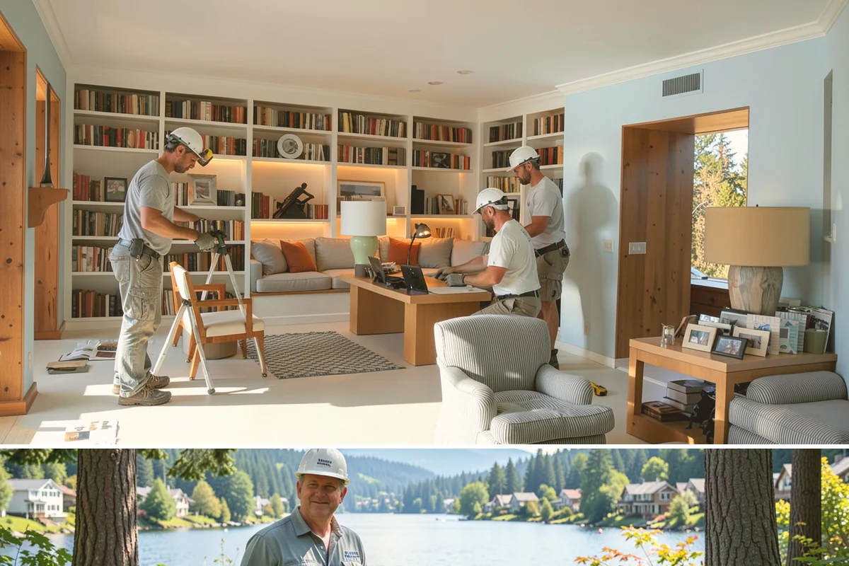 Luxury Vinyl Tile Flooring in Milton, King County, WA - LVT installs reliably throughout the year, making it convenient to schedule even during wet Western Washington winters.