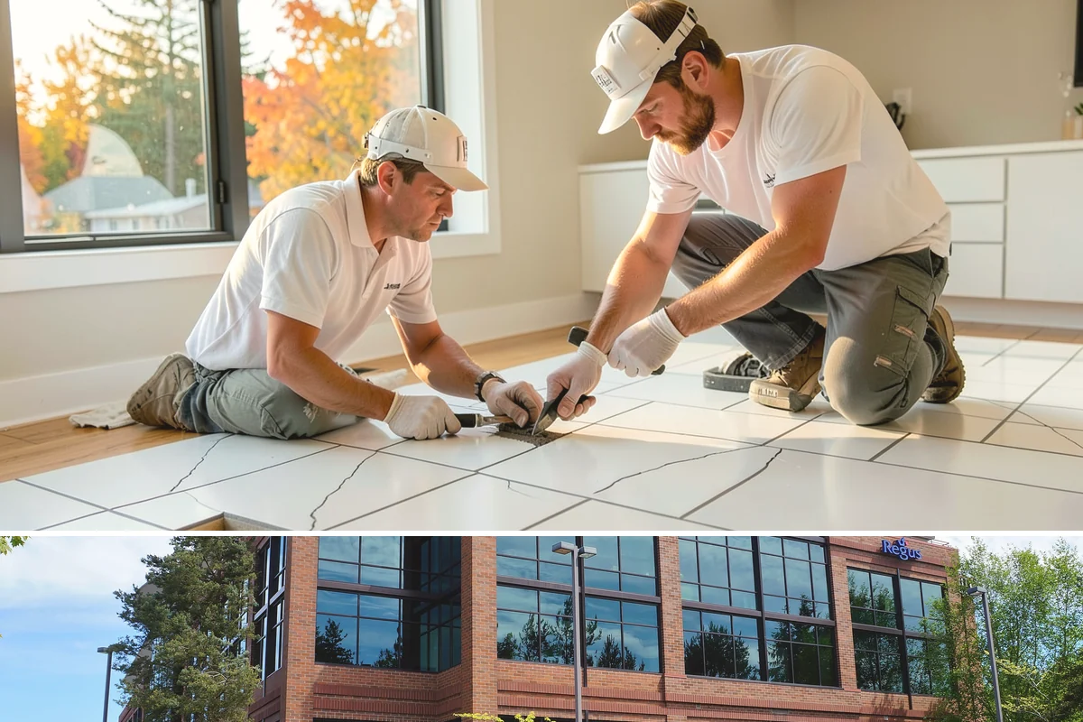Luxury Vinyl Tile Flooring in Mountlake Terrace, Snohomish County, WA - LVT installs reliably throughout the year, making it convenient to schedule even during wet Western Washington winters.