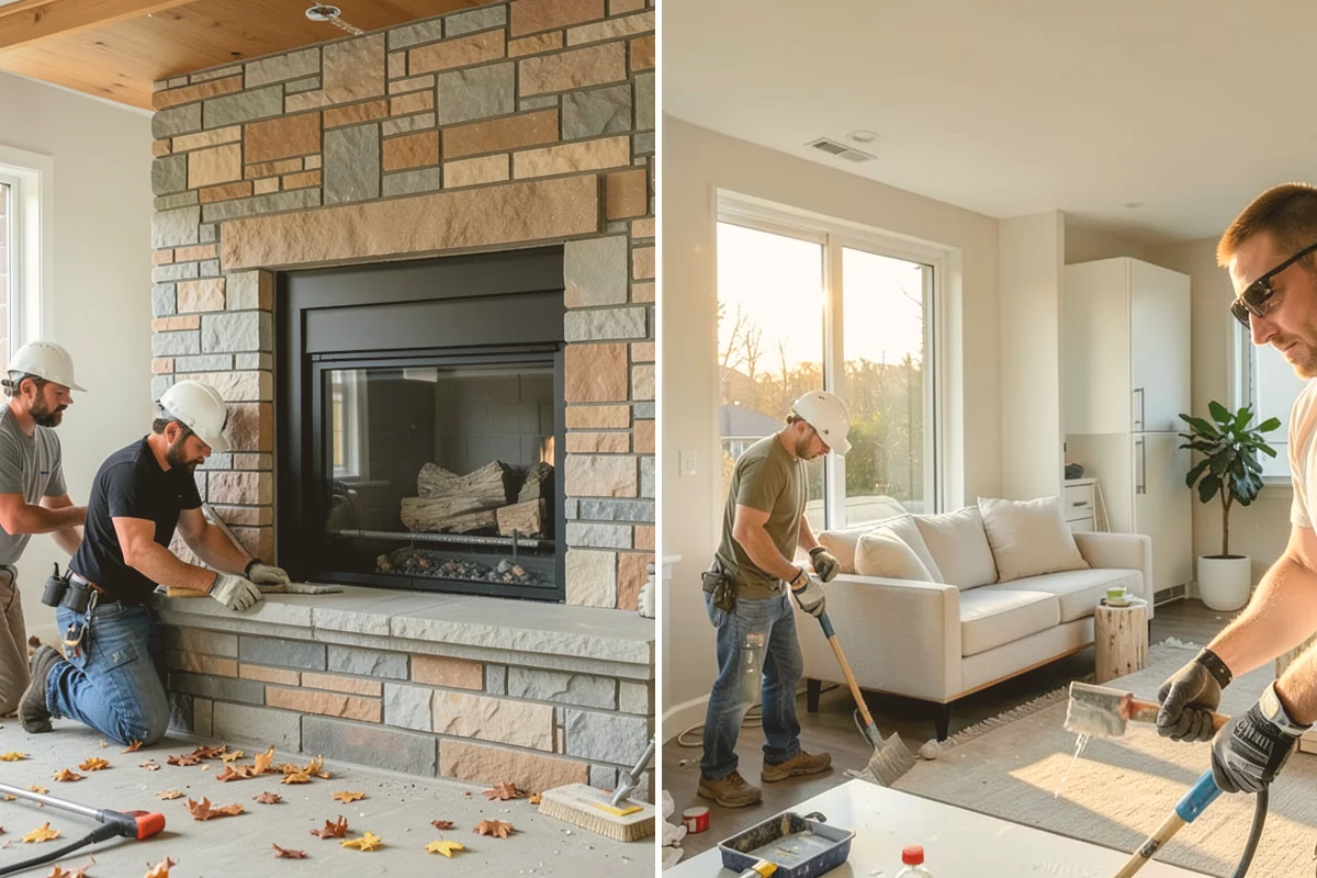 Luxury Vinyl Tile Flooring in Stanwood, Snohomish County, WA - Measure the room and dry-lay tile layout