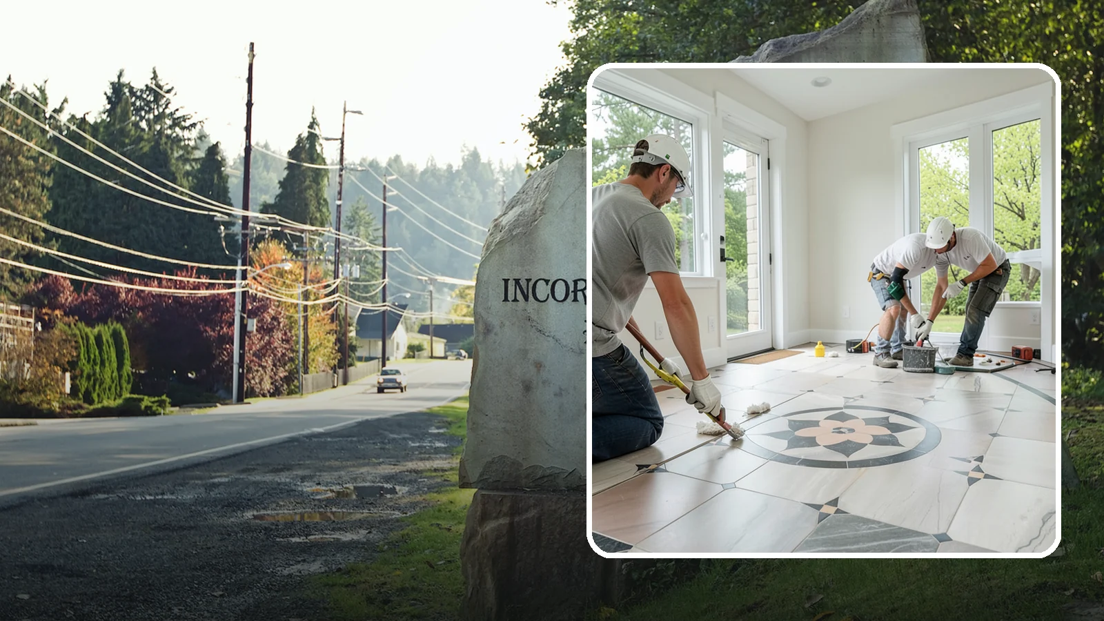 Luxury Vinyl Tile Flooring in Wilkeson, Pierce County, WA - Luxury vinyl tile flooring that captures the look of stone and ceramic without the cold, cracking, or grout upkeep.