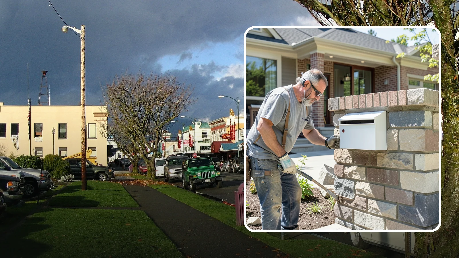 Mailbox Column Construction in Arlington, Snohomish County, WA - Custom brick or stone mailbox columns that make a durable, upscale first impression at the curb.