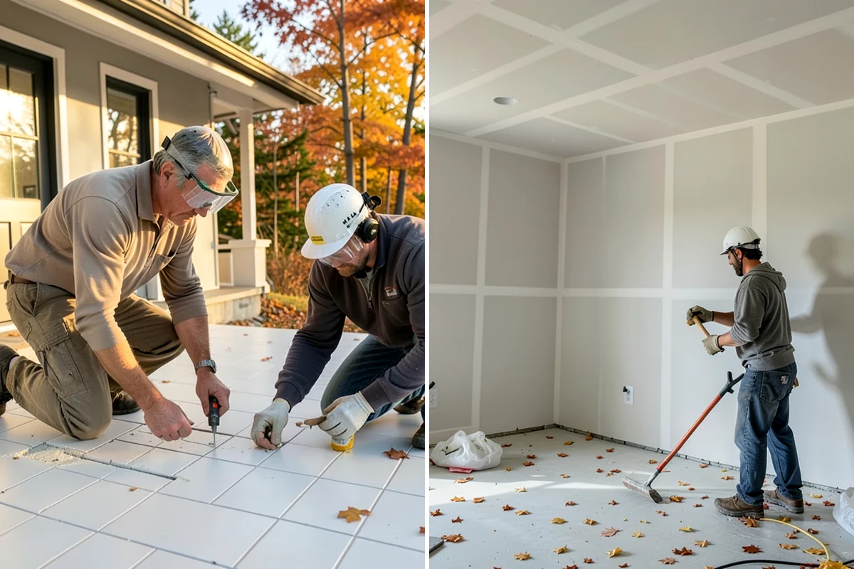 Mailbox Column Construction in Arlington, Snohomish County, WA - Design the column style and footing