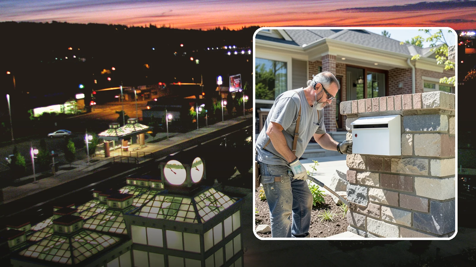 Mailbox Column Construction in Auburn, King County, WA - Custom brick or stone mailbox columns that make a durable, upscale first impression at the curb.