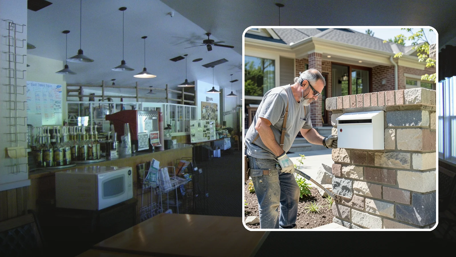 Mailbox Column Construction in Black Diamond, King County, WA - Custom brick or stone mailbox columns that make a durable, upscale first impression at the curb.