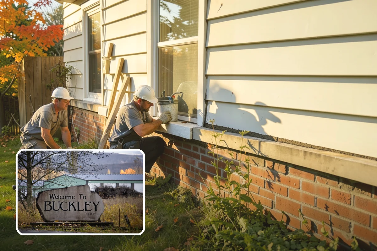 Mailbox Column Construction in Buckley, Pierce County, WA - Upscale curb appeal at the street