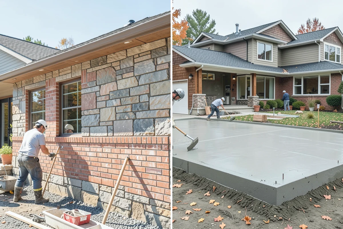 Mailbox Column Construction in Buckley, Pierce County, WA - Design the column style and footing