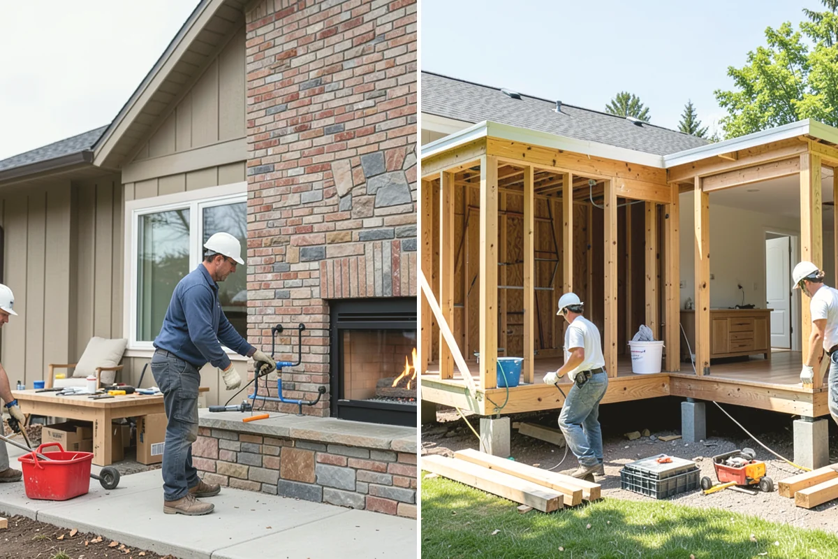 Mailbox Column Construction in Covington, King County, WA - Design the column style and footing