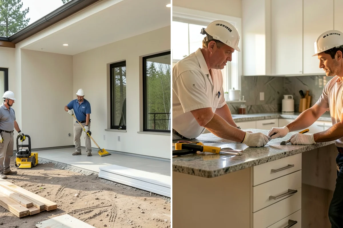 Mailbox Column Construction in Hunts Point, King County, WA - Design the column style and footing