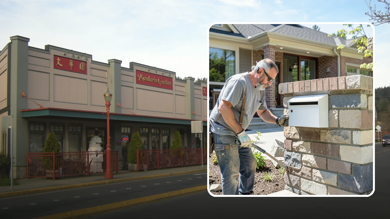 Mailbox Column Construction in Issaquah, King County, WA - Custom brick or stone mailbox columns that make a durable, upscale first impression at the curb.