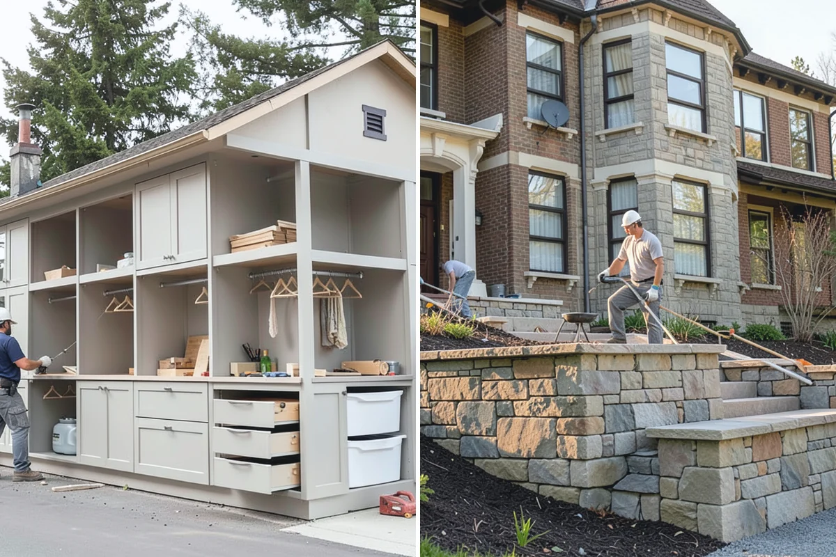 Mailbox Column Construction in Wilkeson, Pierce County, WA - Design the column style and footing