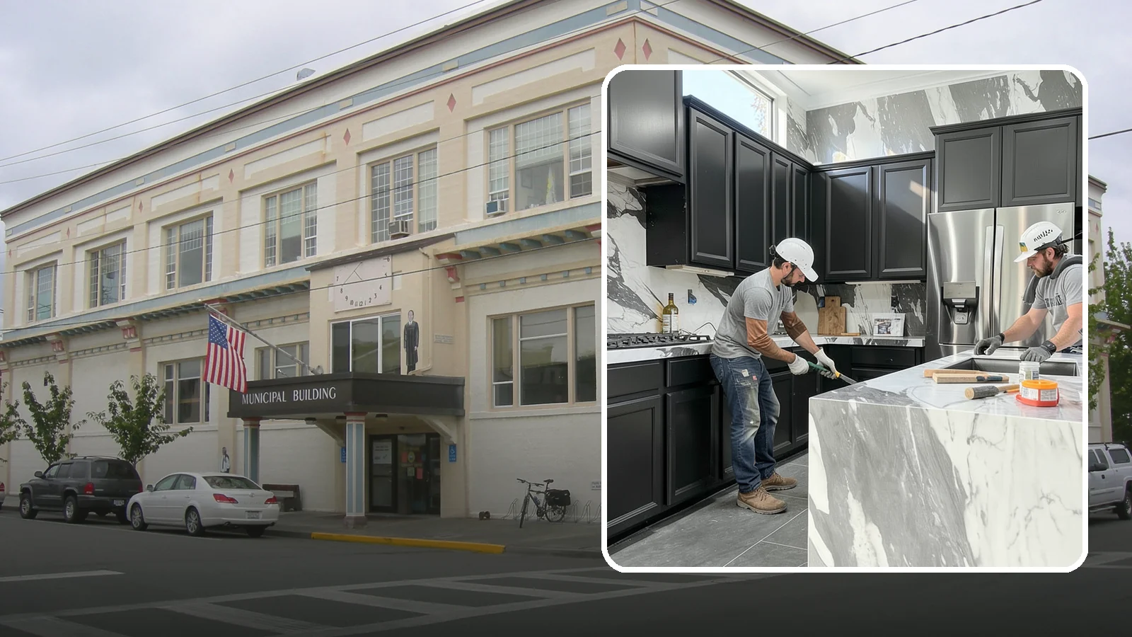Marble Countertop Installation in Anacortes, Skagit County, WA - Elegant marble countertop installation that brings timeless veining and luxury to kitchens, baths, and baking stations.