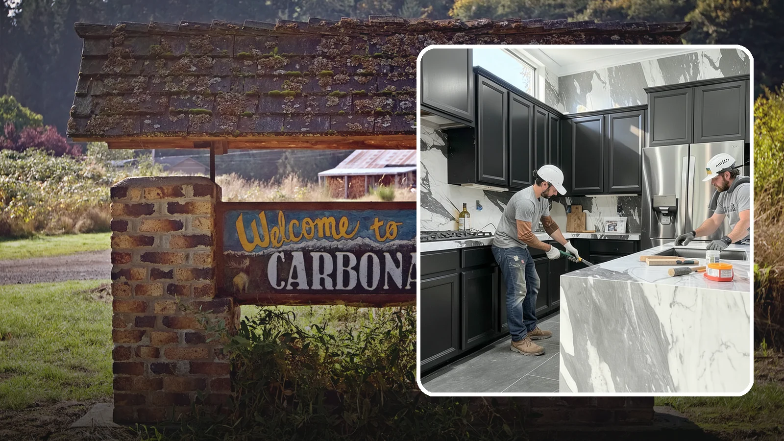 Marble Countertop Installation in Carbonado, Pierce County, WA - Elegant marble countertop installation that brings timeless veining and luxury to kitchens, baths, and baking stations.