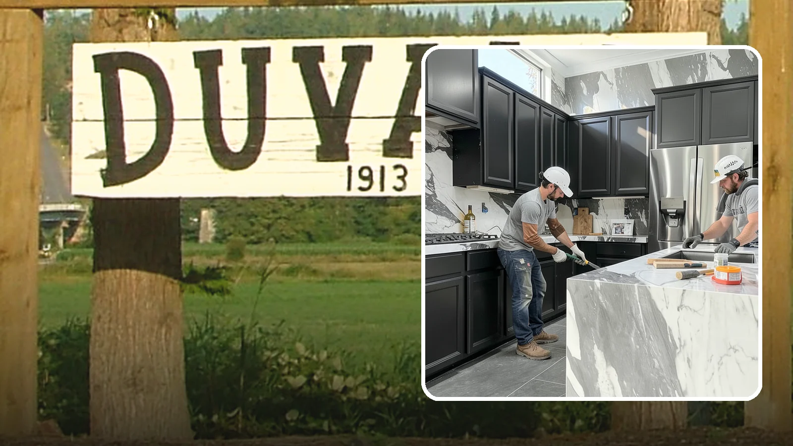 Marble Countertop Installation in Duvall, King County, WA - Elegant marble countertop installation that brings timeless veining and luxury to kitchens, baths, and baking stations.