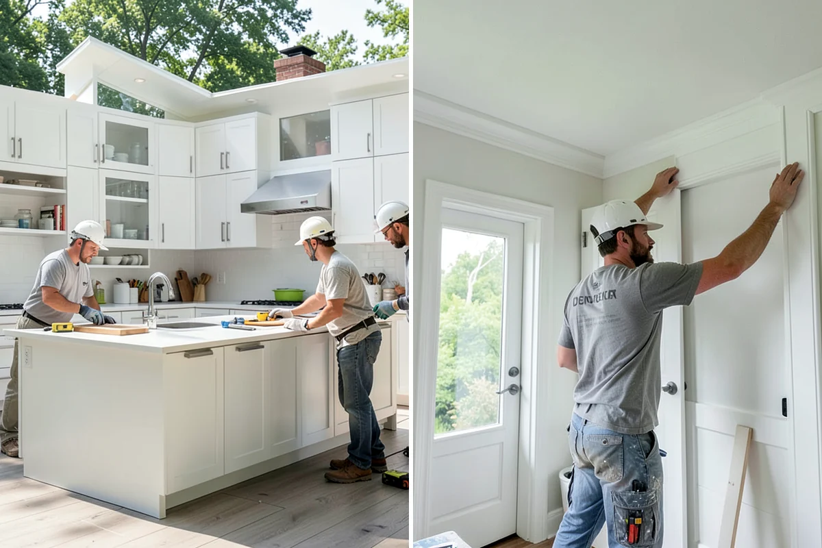 Marble Countertop Installation in Everett, Snohomish County, WA - Select slabs and plan vein-matched seams